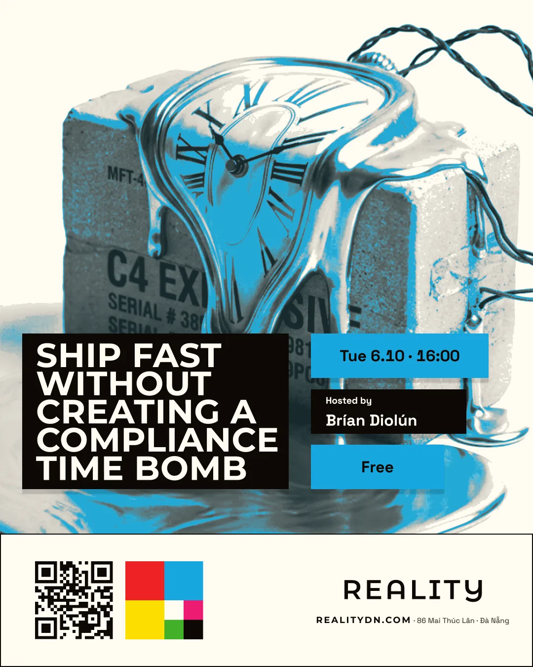 SHIP FAST WITHOUT CREATING A COMPLIANCE TIME BOMB — постер