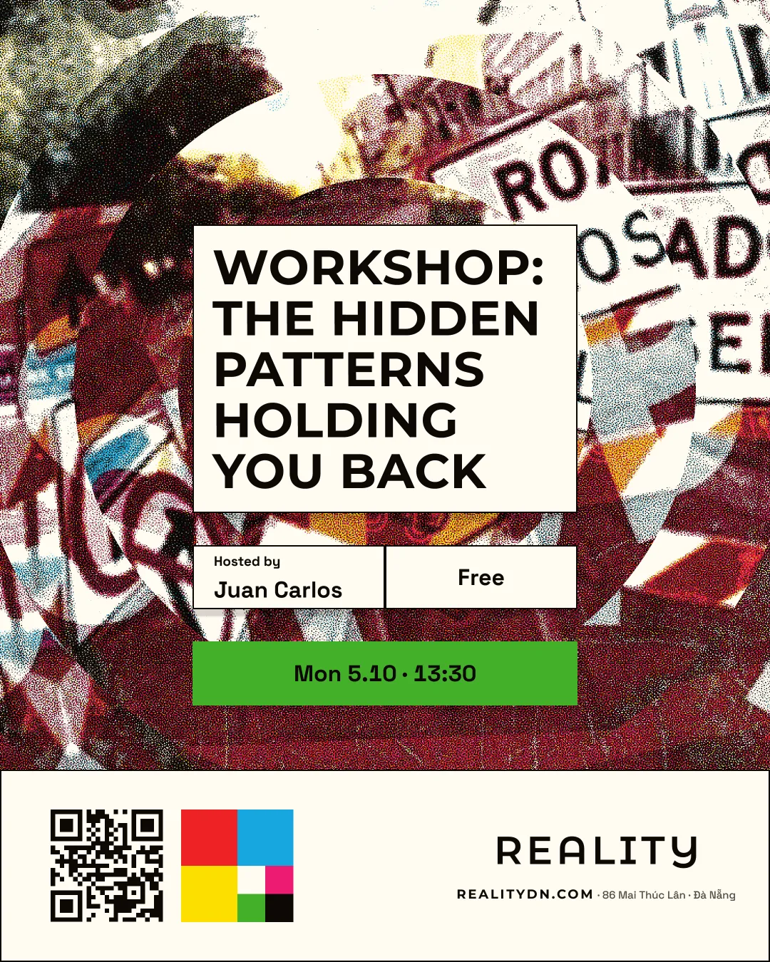 Workshop: The Hidden Patterns Holding You Back — постер