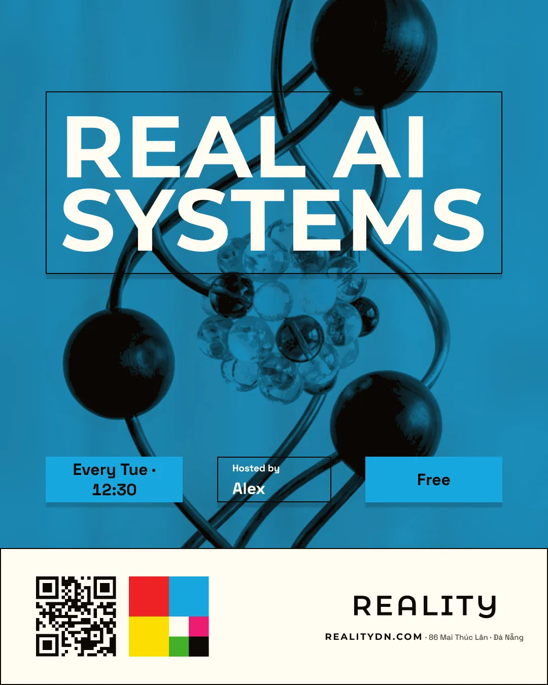 REAL AI SYSTEMS — постер